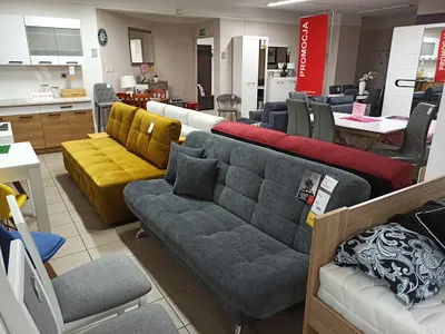 Salon Meblowy Emilia - Black Red White